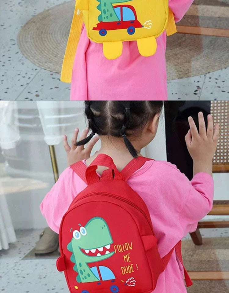 Children Cute Cartoon Dinosaur School Bags